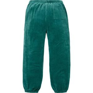 supreme lacoste velour pants