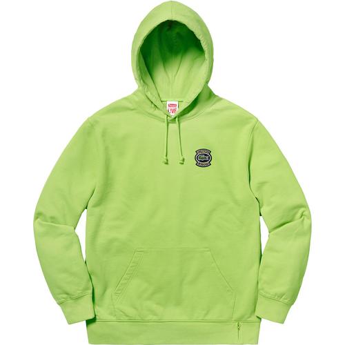 Details on Supreme LACOSTE Hooded Sweatshirt None from spring summer
                                                    2018 (Price is $148)