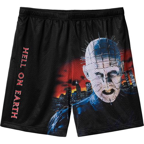 Details on Supreme Hellraiser Mesh Short None from spring summer
                                                    2018 (Price is $118)