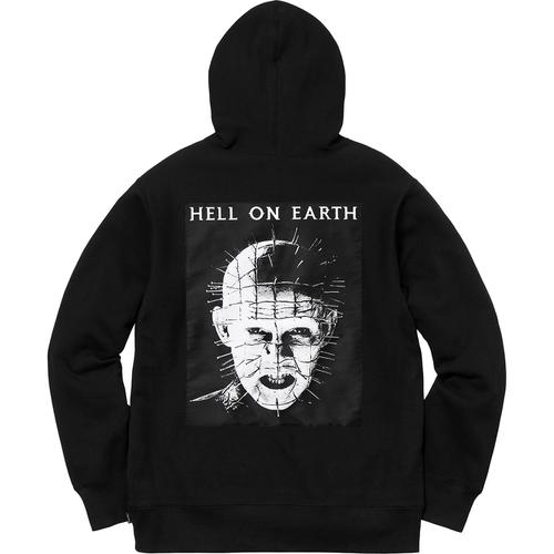 Supreme Supreme Hellraiser Pinhead Zip Up Hooded Sweatshirt released during spring summer 18 season