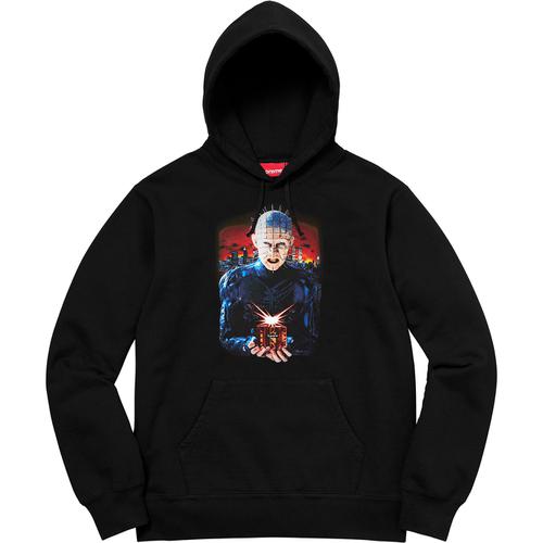 Details on Supreme Hellraiser Hell on Earth Hooded Sweatshirt None from spring summer
                                                    2018 (Price is $168)