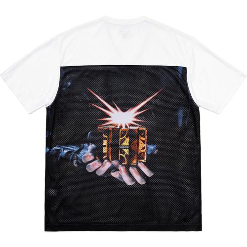 Details on Supreme Hellraiser Football Jersey None from spring summer
                                                    2018 (Price is $128)