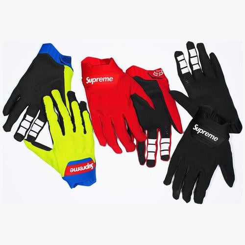 Supreme Supreme Fox Racing Bomber LT Gloves released during spring summer 18 season
