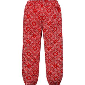 supreme bandana track pant