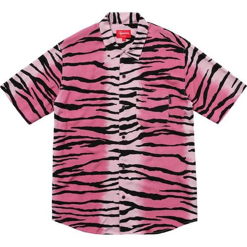 Details on Tiger Stripe Rayon Shirt None from spring summer
                                                    2018 (Price is $128)