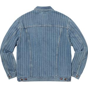 Levi's Pinstripe Trucker Jacket - spring summer 2018 - Supreme