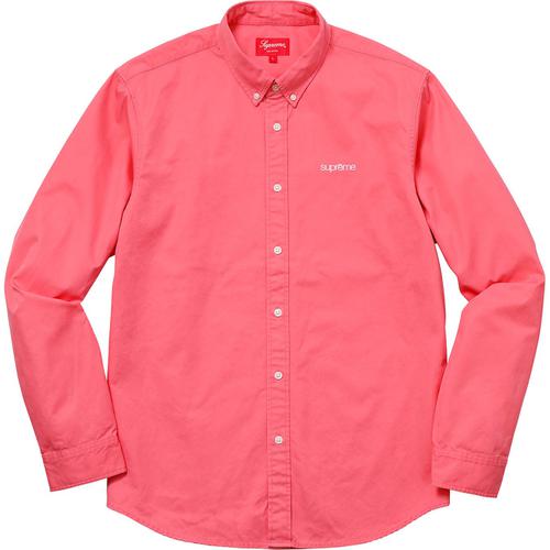 Details on Washed Twill Shirt None from spring summer
                                                    2018 (Price is $128)