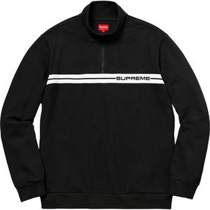 supreme half zip warm up