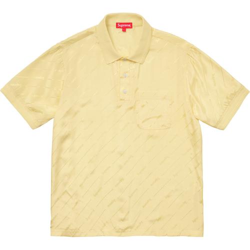 Details on Jacquard Logo Silk Polo None from spring summer
                                                    2018 (Price is $148)