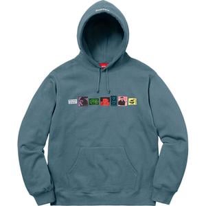 supreme bless hooded sweatshirt red