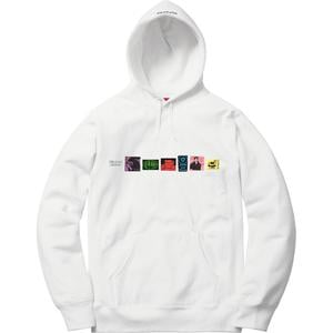 supreme bless hooded sweatshirt red