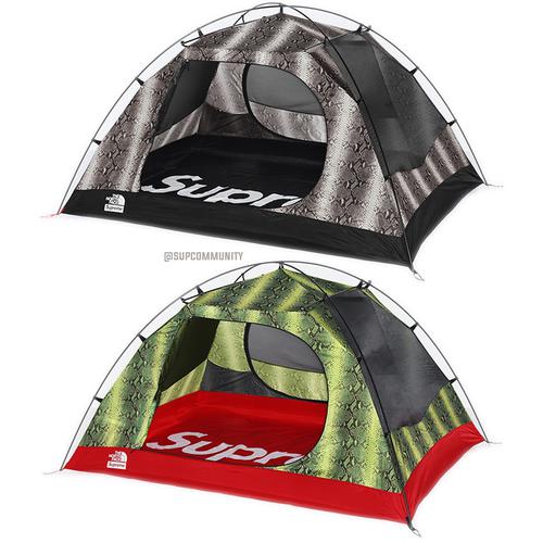 Details on Supreme The North Face Snakeskin Taped Seam Stormbreak 3 Tent from spring summer
                                            2018 (Price is $328)