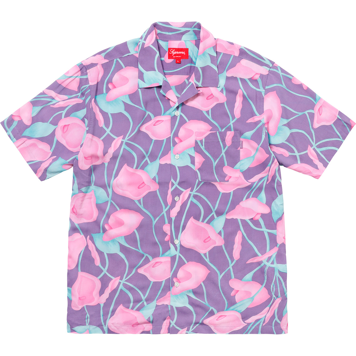 2023高品質】 supreme lily rayon shirt S シャツ floral lc4RQ
