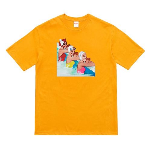 Supreme Swimmers Tee for spring summer 18 season