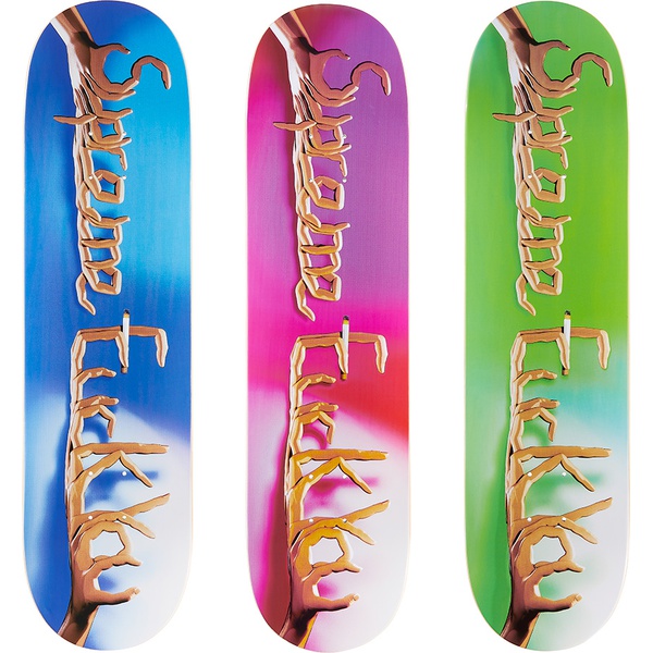Supreme Fuck You Skateboard released during fall winter 18 season