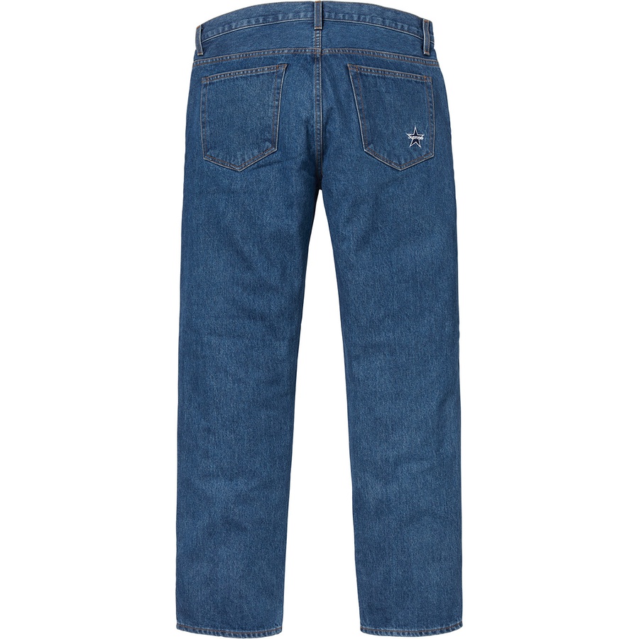 Details on Washed Regular Jean Washed Blue from fall winter
                                                    2018 (Price is $138)