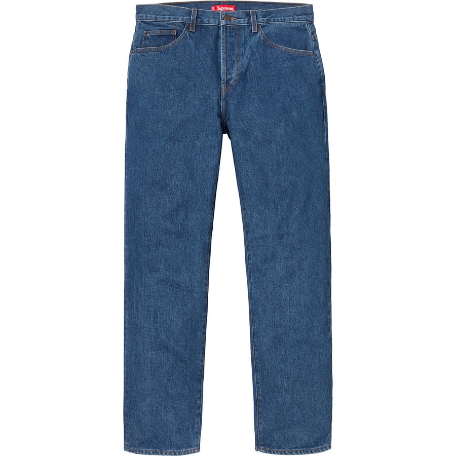 Details on Washed Regular Jean Washed Blue from fall winter
                                                    2018 (Price is $138)