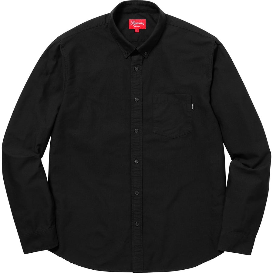 Details on Oxford Shirt Black from fall winter
                                                    2018 (Price is $118)