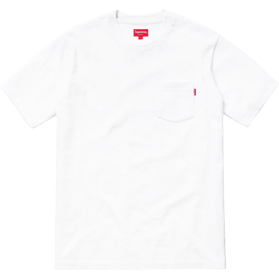 Details on S S Pocket Tee White from fall winter
                                                    2018 (Price is $62)