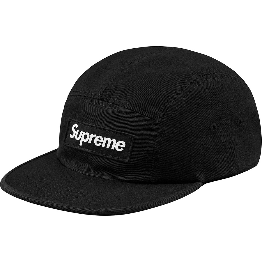 Details on Washed Chino Twill Camp Cap Black from fall winter
                                                    2018 (Price is $54)