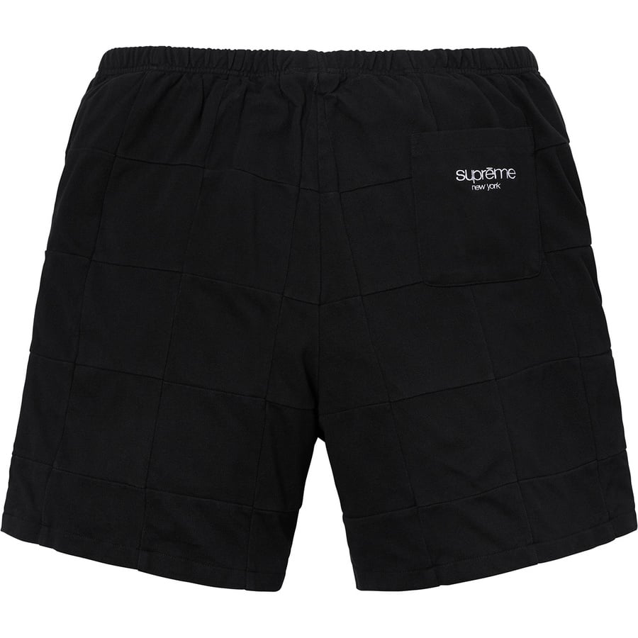 Details on Patchwork Pique Short Black from fall winter
                                                    2018 (Price is $118)