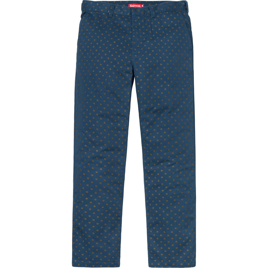 Details on Work Pant Light Navy Polka Dot from fall winter
                                                    2018 (Price is $118)