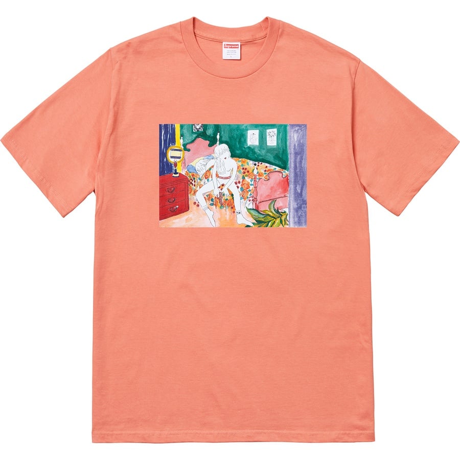 Details on Bedroom Tee Terra Cotta from fall winter
                                                    2018 (Price is $36)