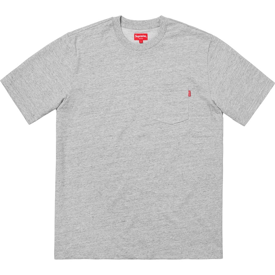 Details on S S Pocket Tee Heather Grey from fall winter
                                                    2018 (Price is $62)