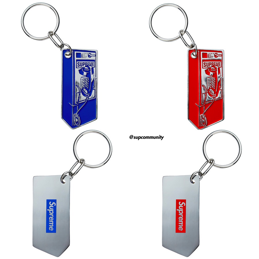 Supreme Payphone Keychain released during fall winter 18 season