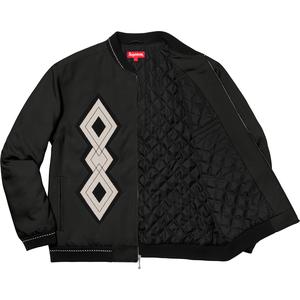 Diamond Rayon Bomber - fall winter 2018 - Supreme