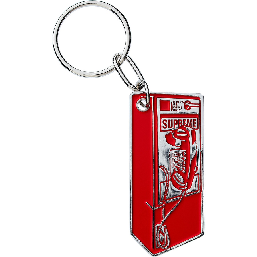 Details on Payphone Keychain Red from fall winter
                                                    2018 (Price is $14)