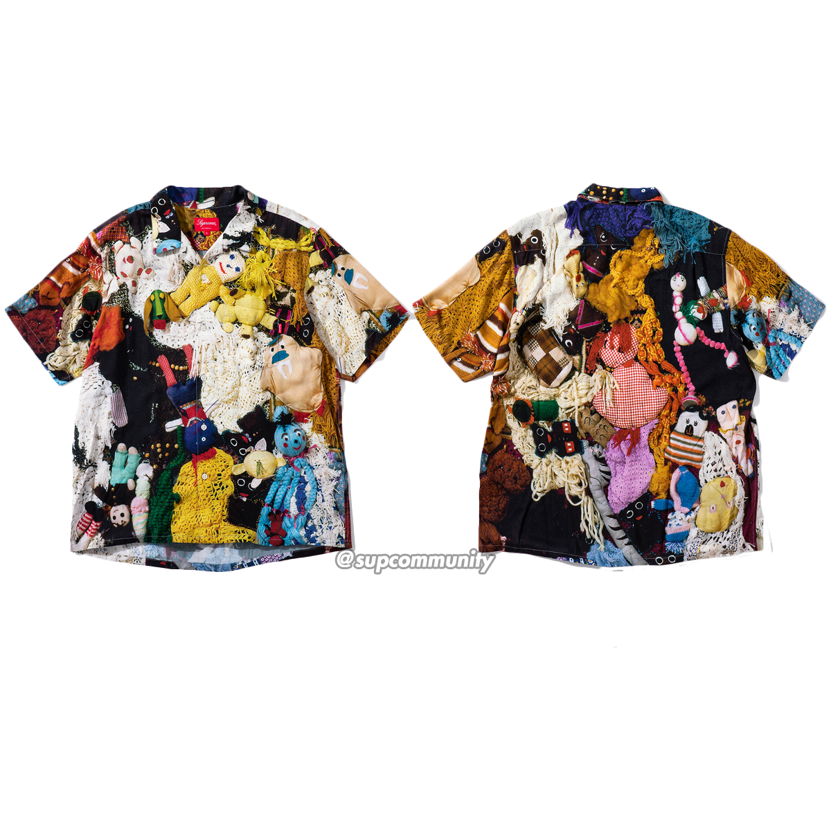 supreme Mike Kelley Love Hours Rayon シャツ-