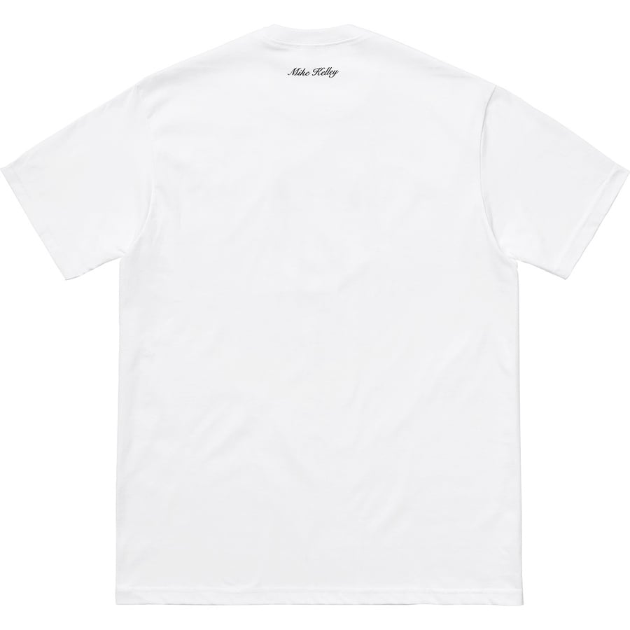Details on Mike Kelley Supreme Hiding From Indians Tee White from fall winter
                                                    2018 (Price is $48)