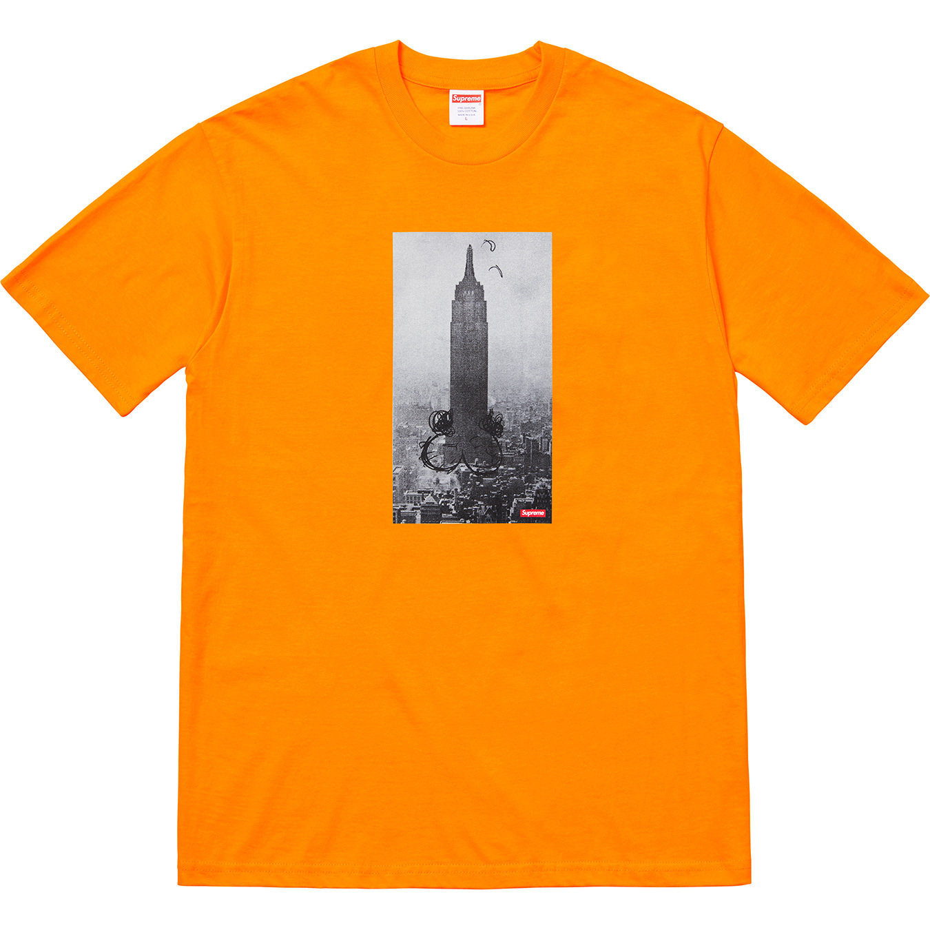 Mike Kelley The Empire State Building Tee - fall winter 2018 - Supreme