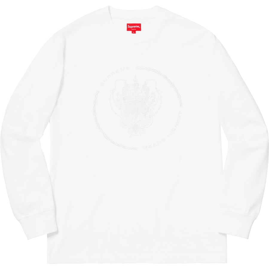 Details on Crest L S Top White from fall winter
                                                    2018 (Price is $88)