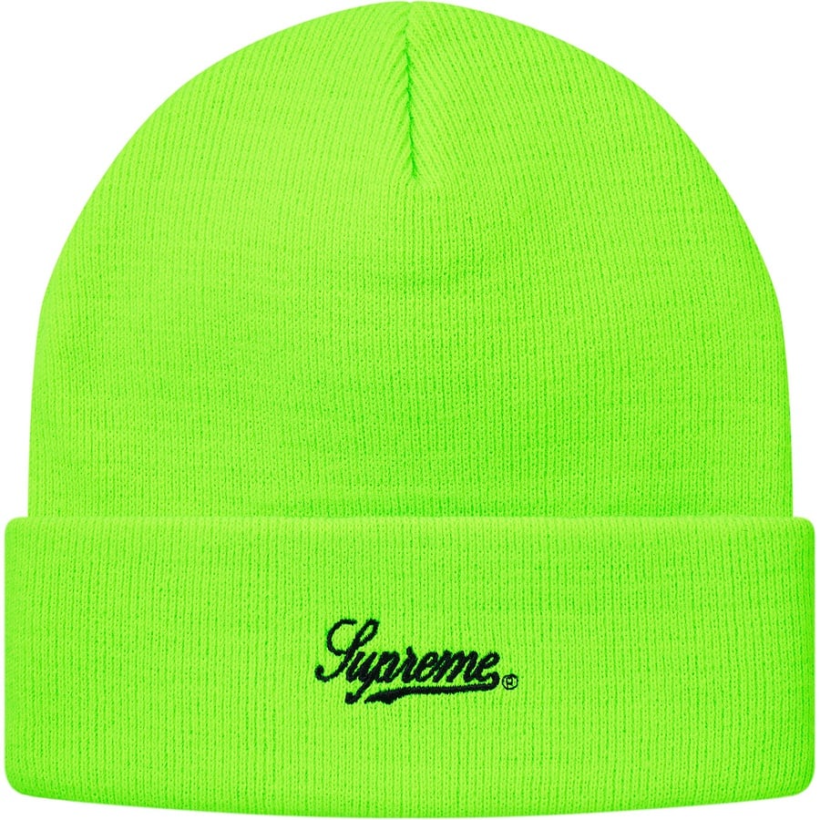 Details on Obama Beanie Fluorescent Green from fall winter
                                                    2018 (Price is $32)