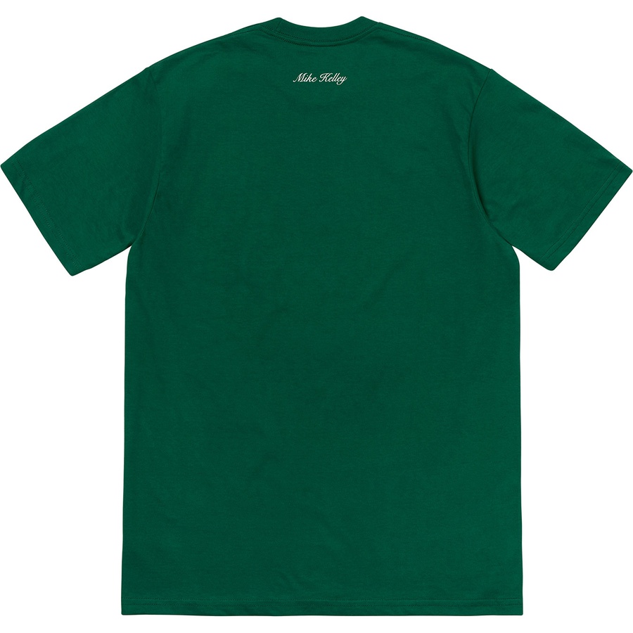 Details on Mike Kelley Supreme Hiding From Indians Tee Dark Green from fall winter
                                                    2018 (Price is $48)