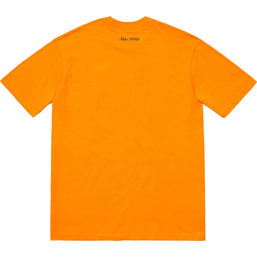 Details on Mike Kelley Supreme Hiding From Indians Tee Bright Orange from fall winter
                                                    2018 (Price is $48)