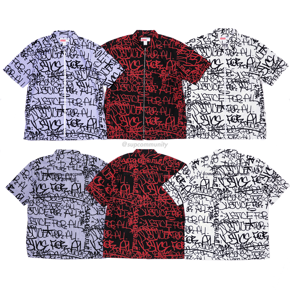 Supreme/Garçons SHIRT Graphic S/S Shirt