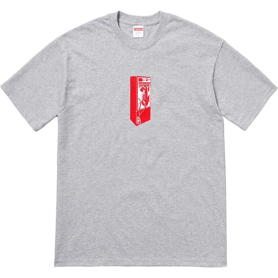 Details on Payphone Tee Heather Grey from fall winter
                                                    2018 (Price is $36)