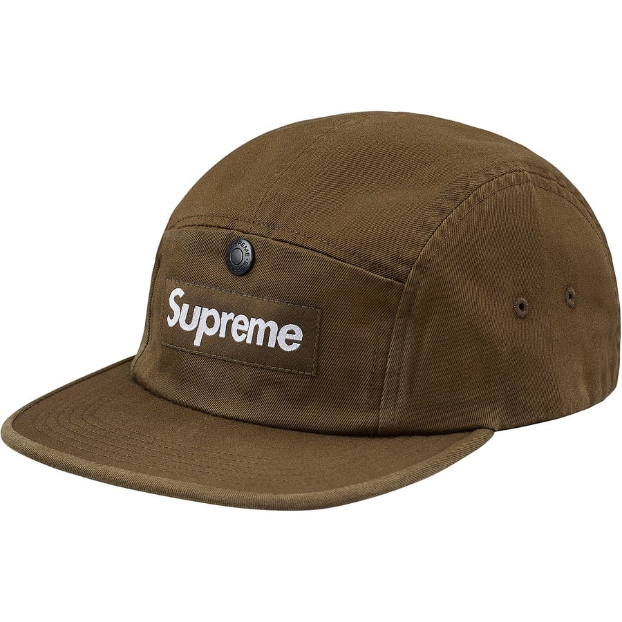 Details on Snap Button Pocket Camp Cap Moss from fall winter
                                                    2018 (Price is $54)