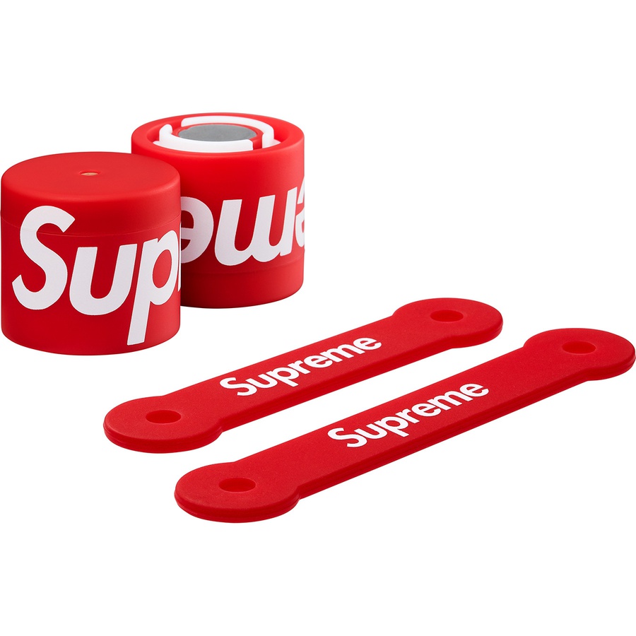 Details on Supreme Lucetta Magnetic Bike Lights Red from fall winter
                                                    2018 (Price is $34)