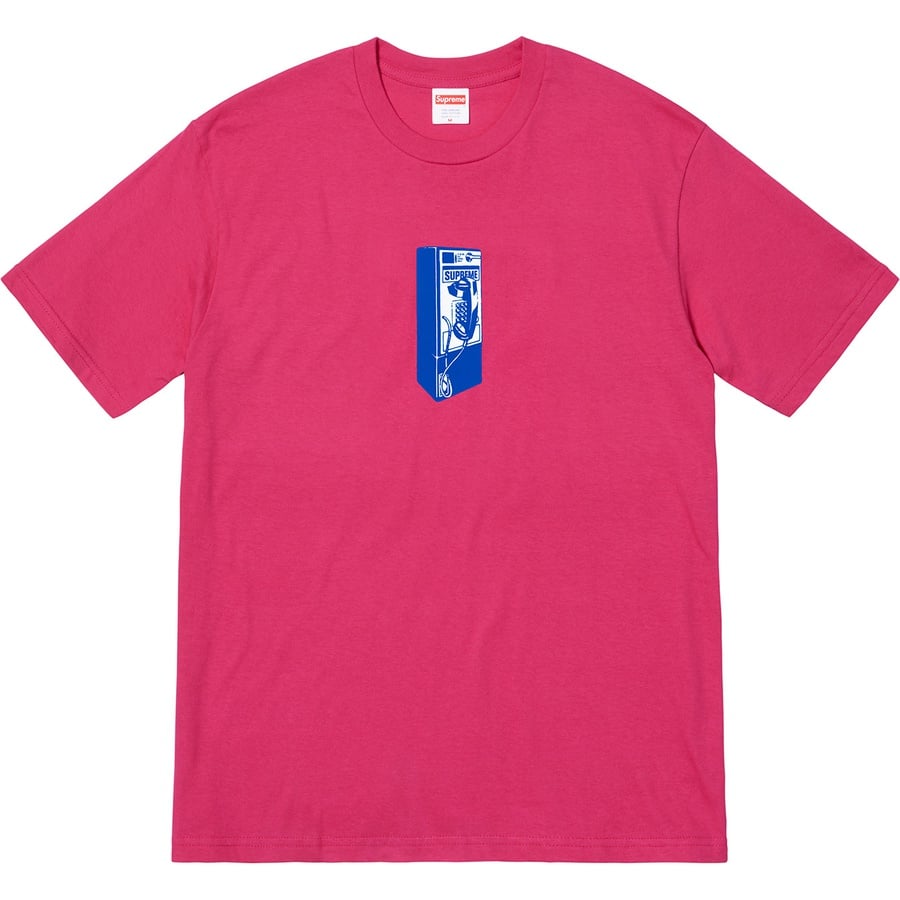 Details on Payphone Tee Dark Pink from fall winter
                                                    2018 (Price is $36)