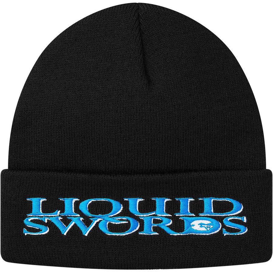 Details on Liquid Swords Beanie from fall winter
                                            2018 (Price is $38)
