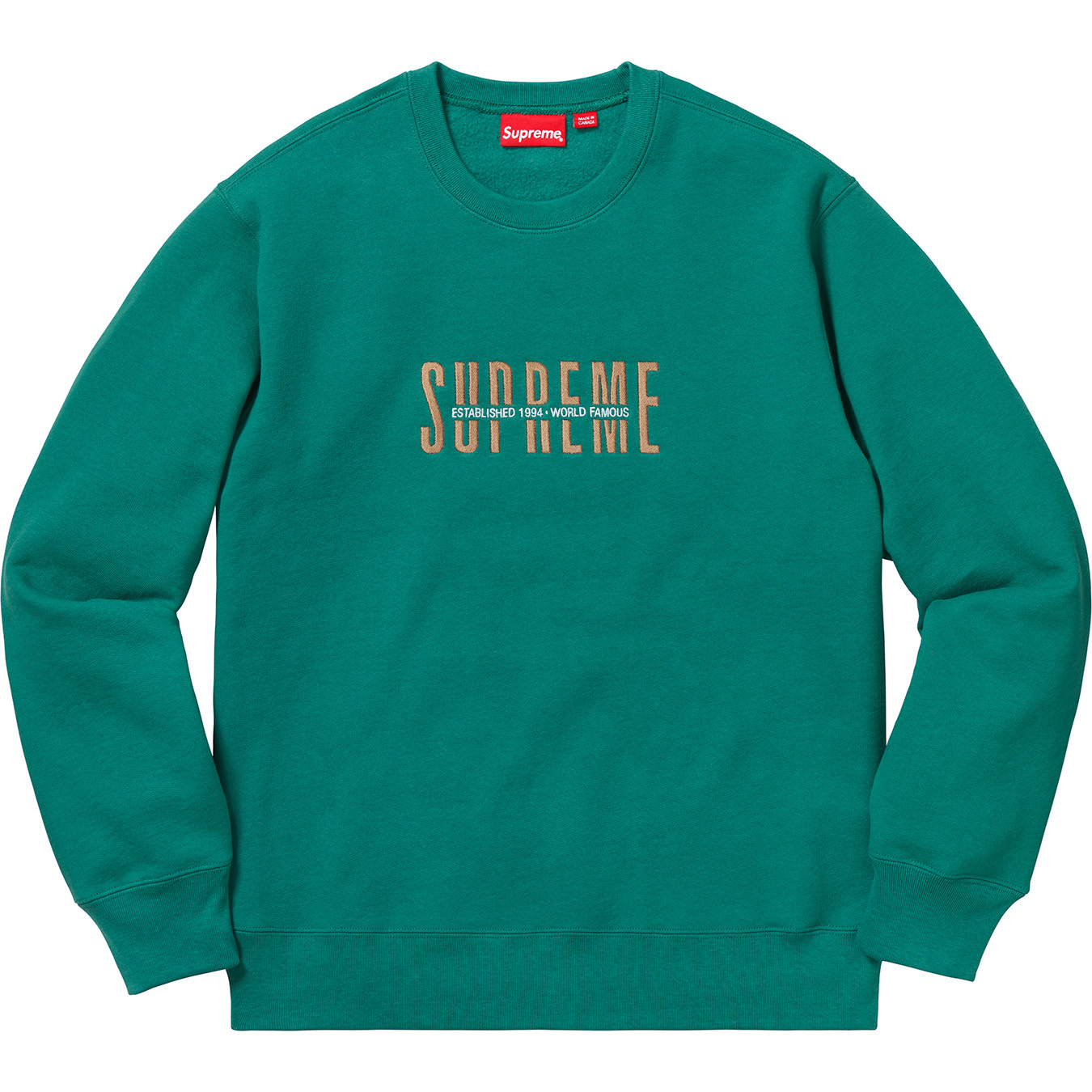 Supreme World Famous Crewneck Sweatshirt