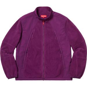 supreme polartec zip up jacket