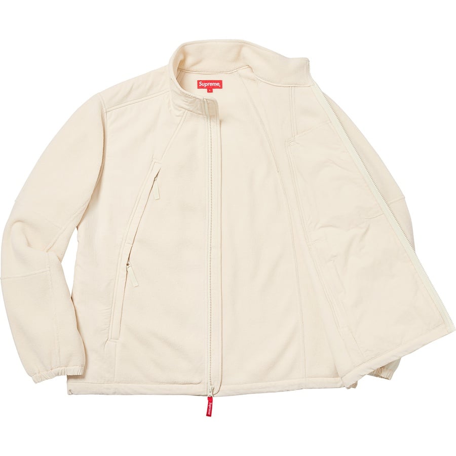 Details on Polartec Zip Up Jacket Natural from fall winter
                                                    2018 (Price is $218)