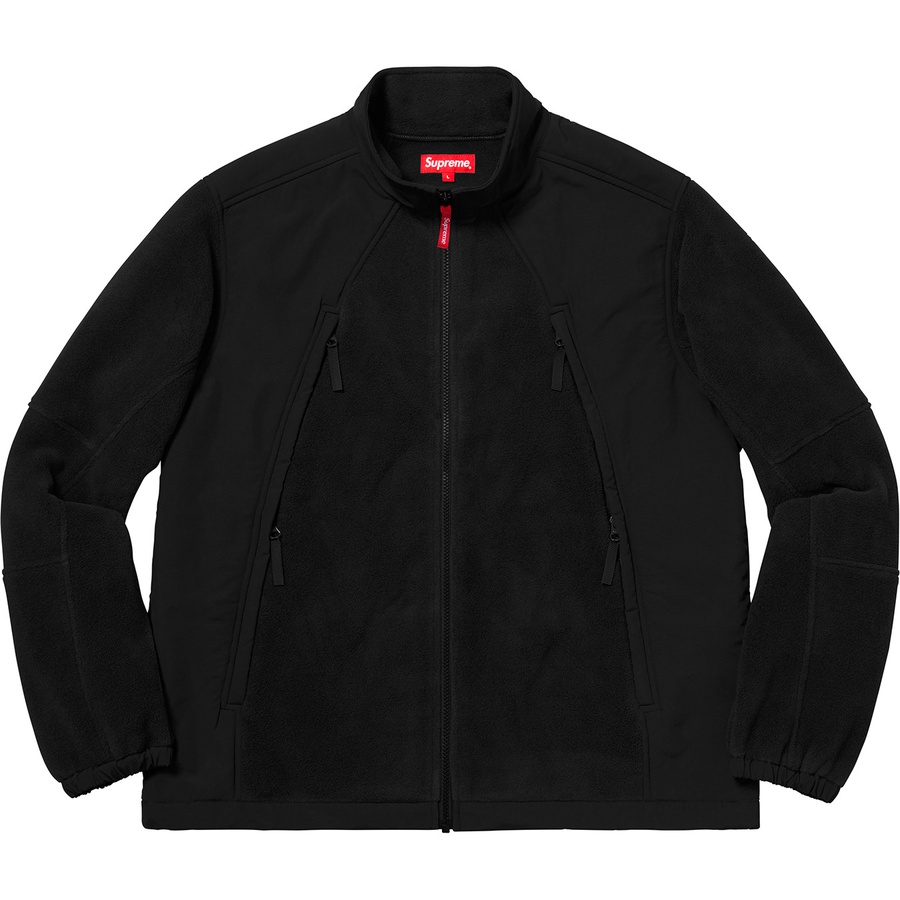 Details on Polartec Zip Up Jacket Black from fall winter
                                                    2018 (Price is $218)