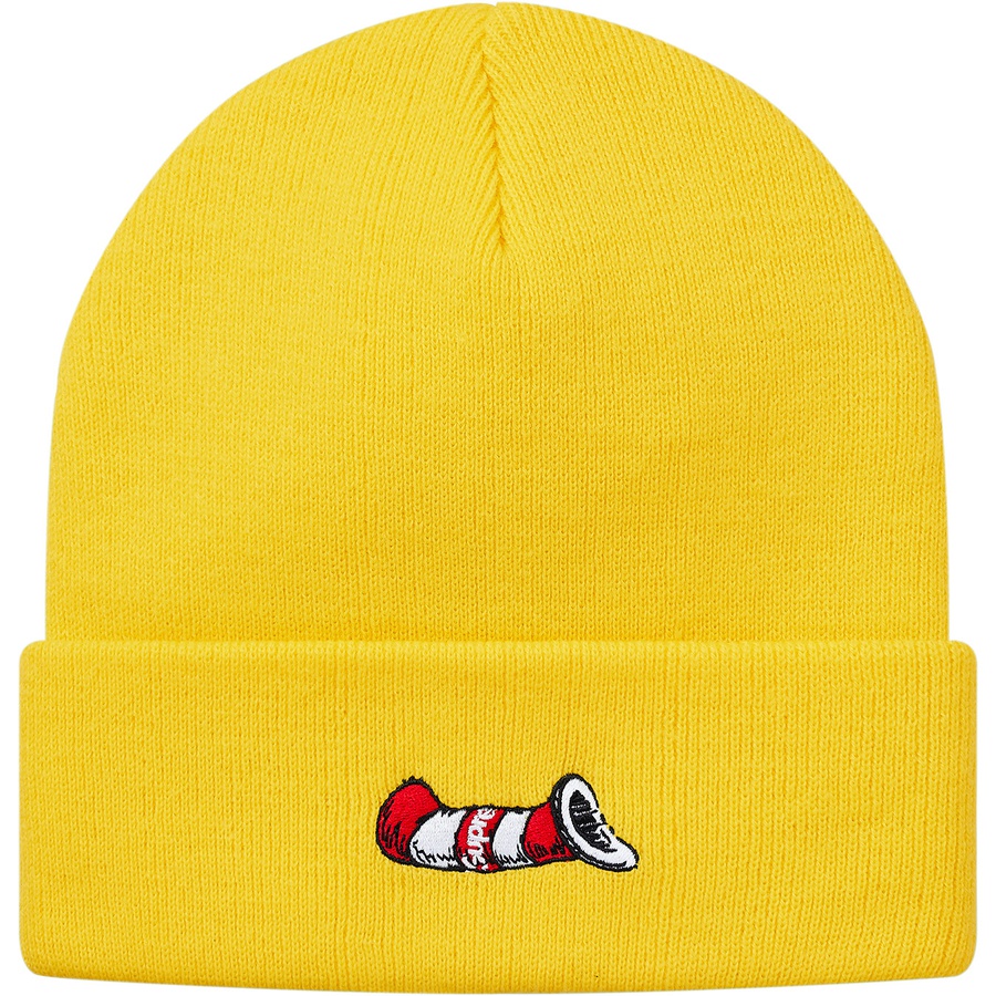 Details on Cat in the Hat Beanie Bright Yellow from fall winter
                                                    2018 (Price is $36)