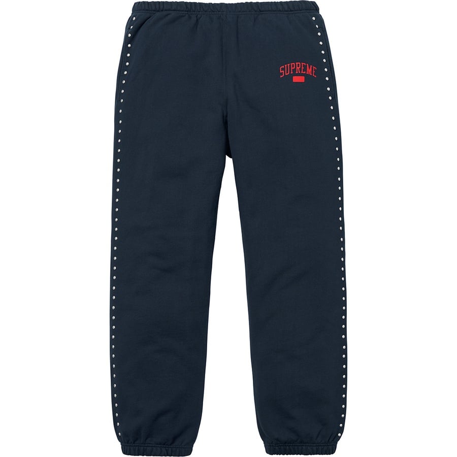 Details on Studded Sweatpant Navy from fall winter
                                                    2018 (Price is $168)